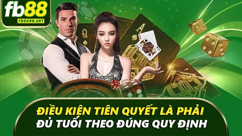 Điều kiện tiên quyết là phải đủ tuổi theo đúng quy định